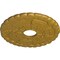Ekena Millwork Kendall Train Station Medallion (Canopies up to 3 7/8"), 18 1/2"OD x 3 7/8"ID x 1"P, Pharaohs Gold CM18KDPGS - alternate 2